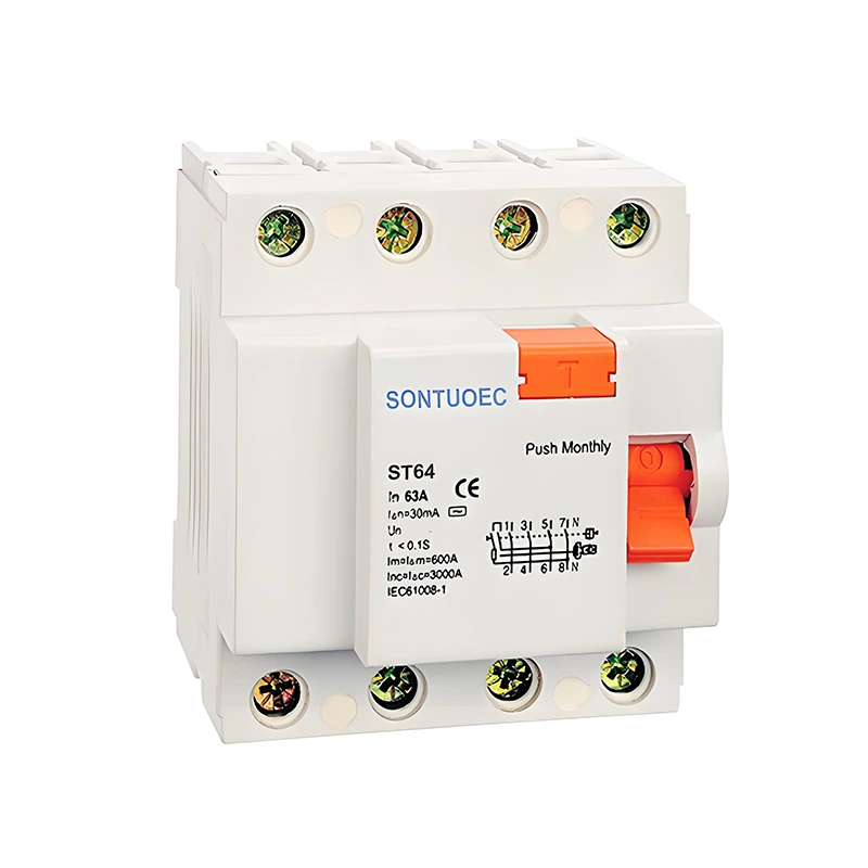 I-4P 63a / 30mA Resigual Precial Breaker yamanje