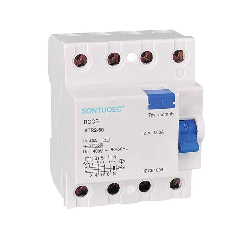 Uhlobo lwe-4P 63a / 30mA RCD AC