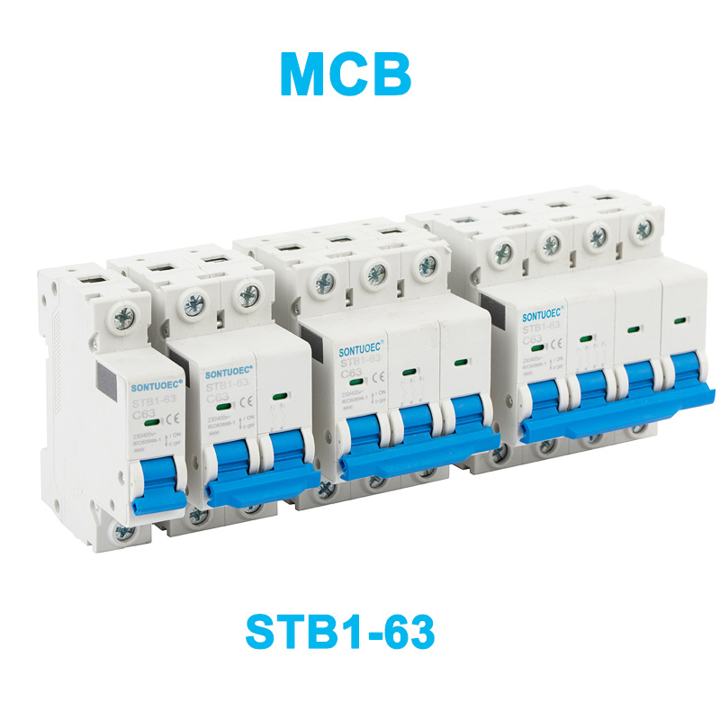 Isakhiwo se-C65 STB1-63 Series Miniature Breaker Breaker MCB
