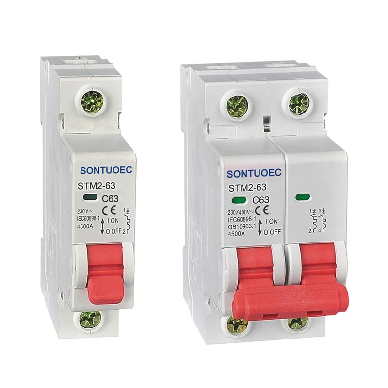 Uhlobo lwe-DIN Rail hlobo lwe-MCB