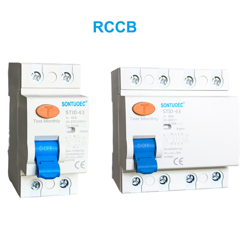 I-STID-63 Series RCCB 230V 63a Indawo esele yesekethe yamanje